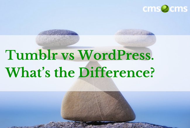Tumblr vs WordPress. What’s the Difference?