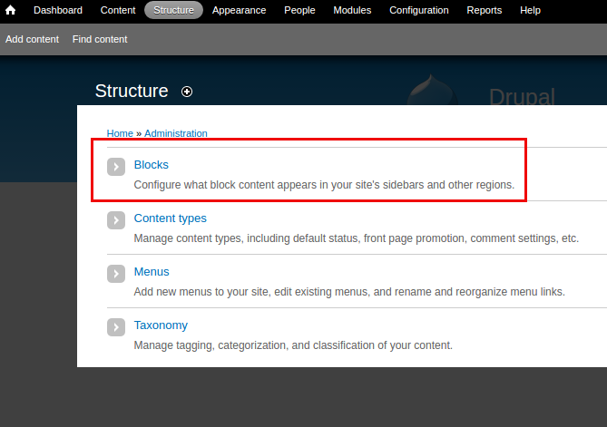 How to display menus on my Drupal website after the migration?