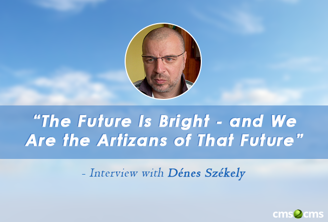 “The Future Is Bright – and We Are the Artizans of That Future” – interview with Dénes Székely