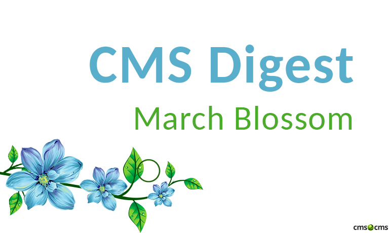 CMS Digest: March Blossom