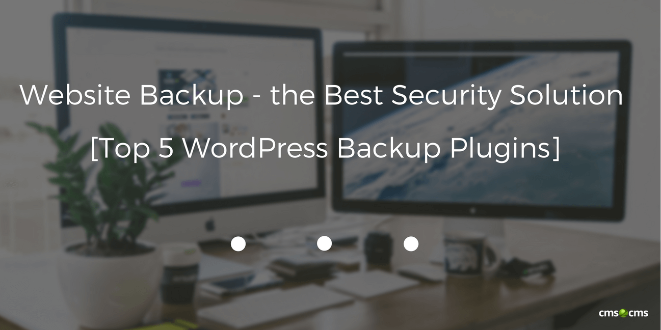 Website Backup - the Best Security Solution [Top 5 WordPress Backup Plugins]