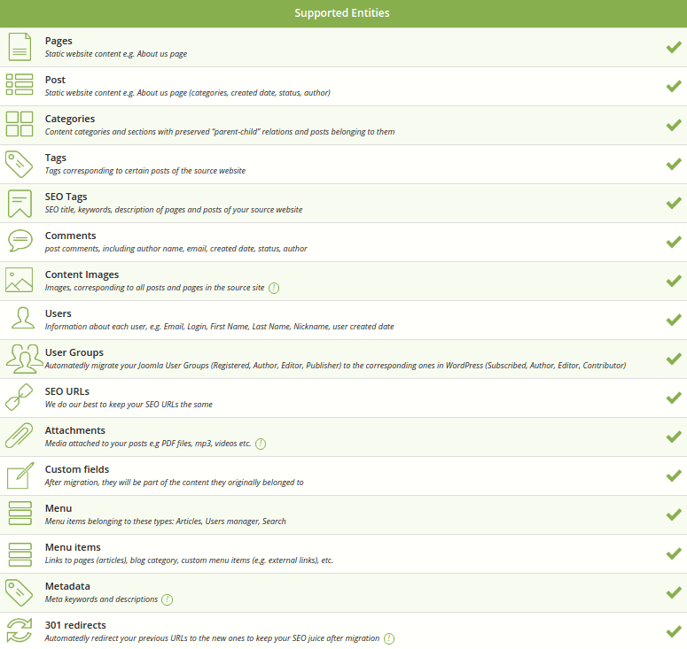 joomla to wordpress migration