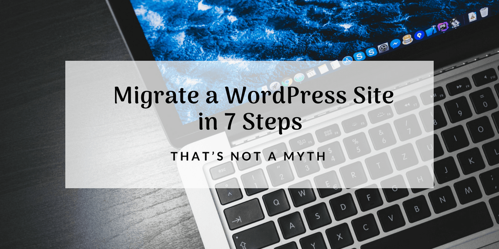migrate a wordpress site