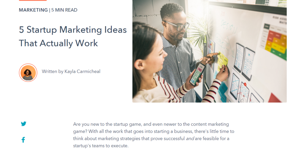 hubspot marketing ideas