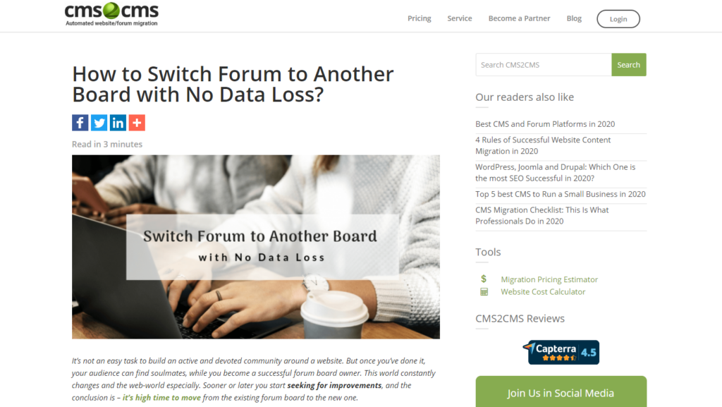how to switch forum board