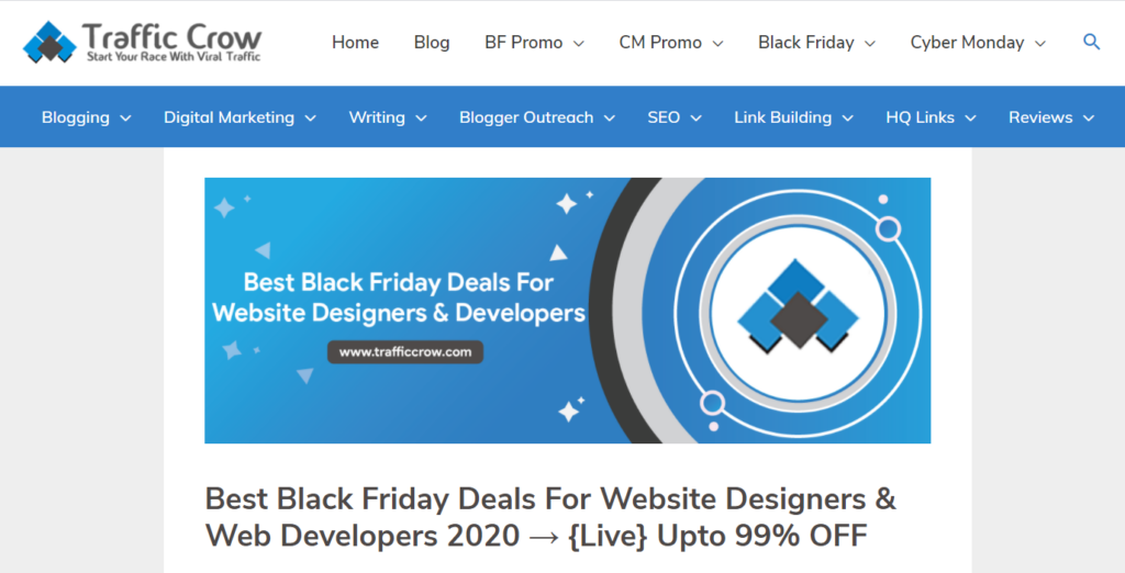 web designer black friday deals