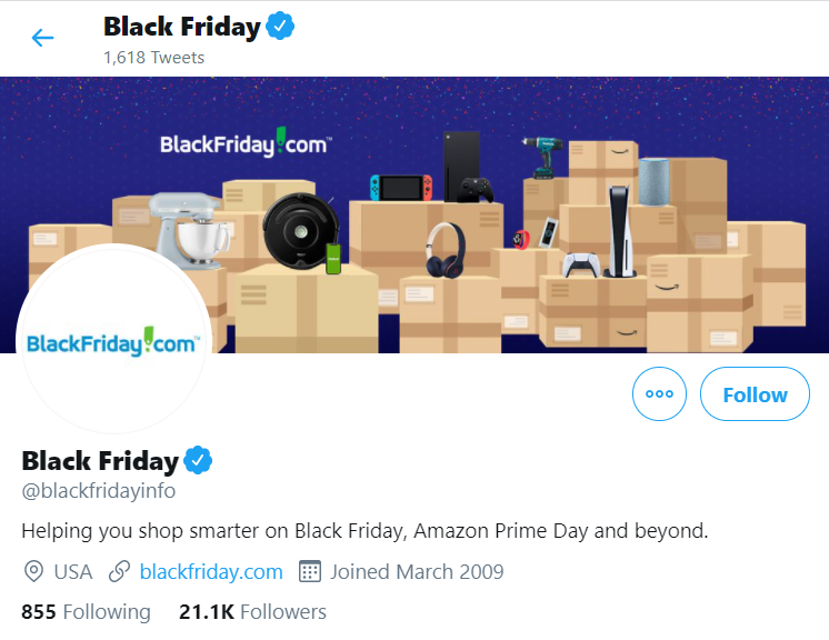 black friday info twitter