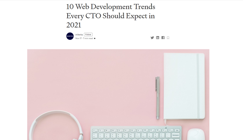 web development trends 2021